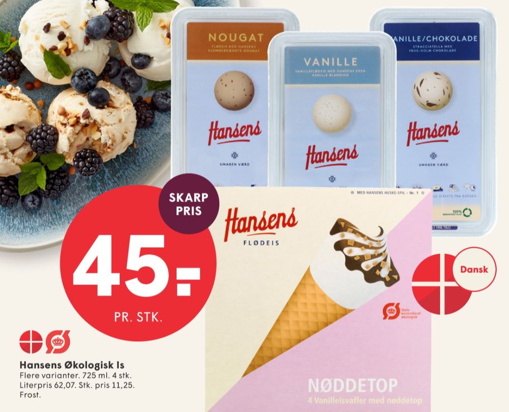 Hansens, Nougat is