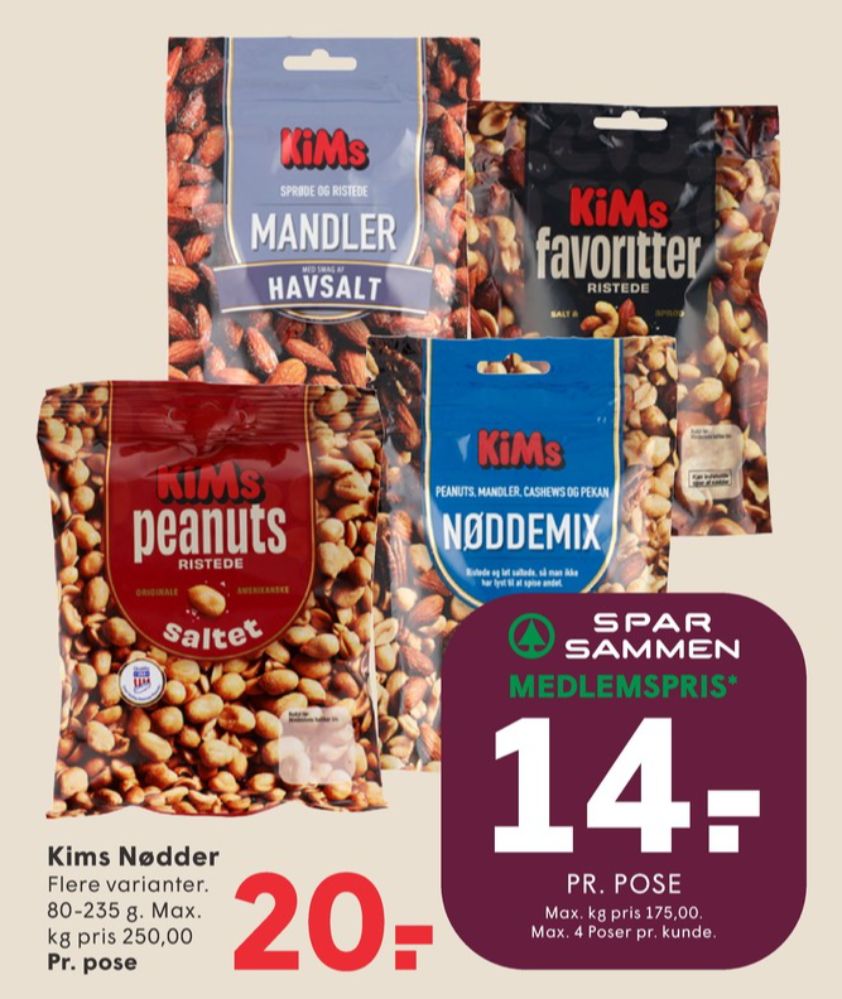Kims, Mandler Havsalt