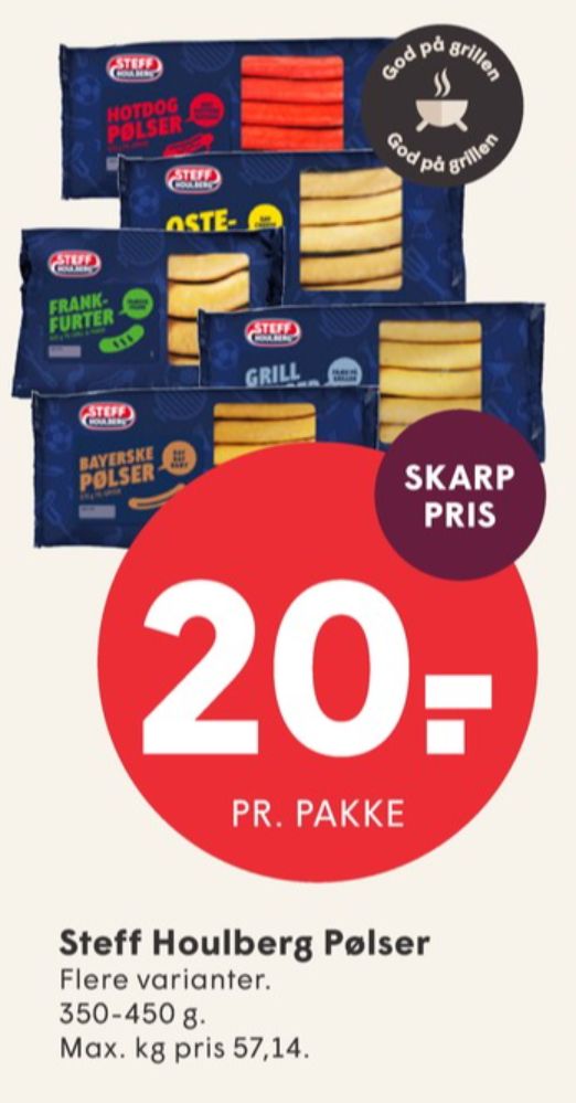 Steff Houlberg, Grillpølser