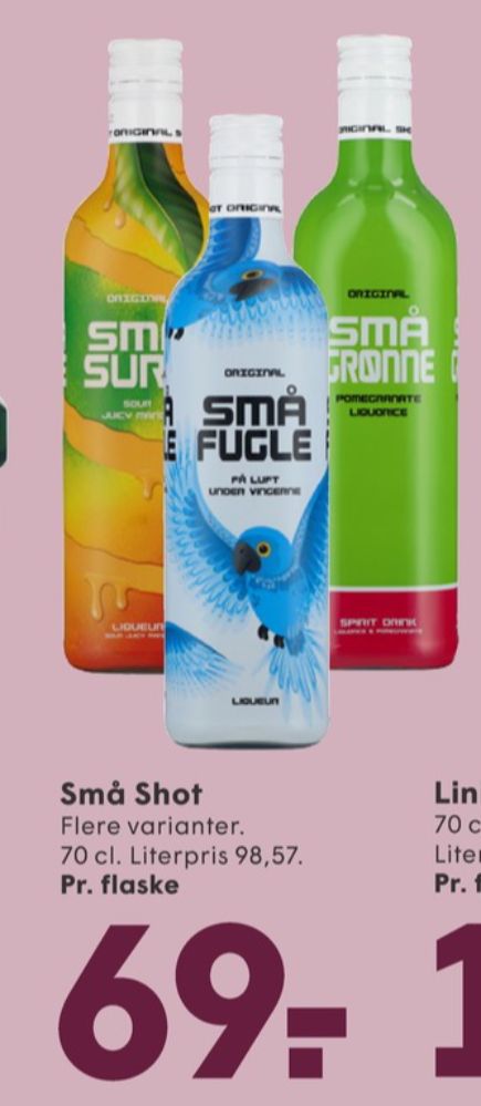Små Sure, Shots Juicy Mango