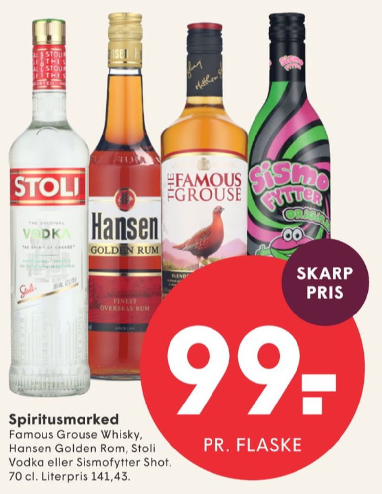 Sismofytter Original, Shots