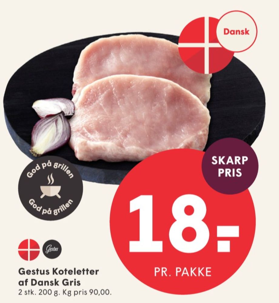 Gestus, Grisekoteletter