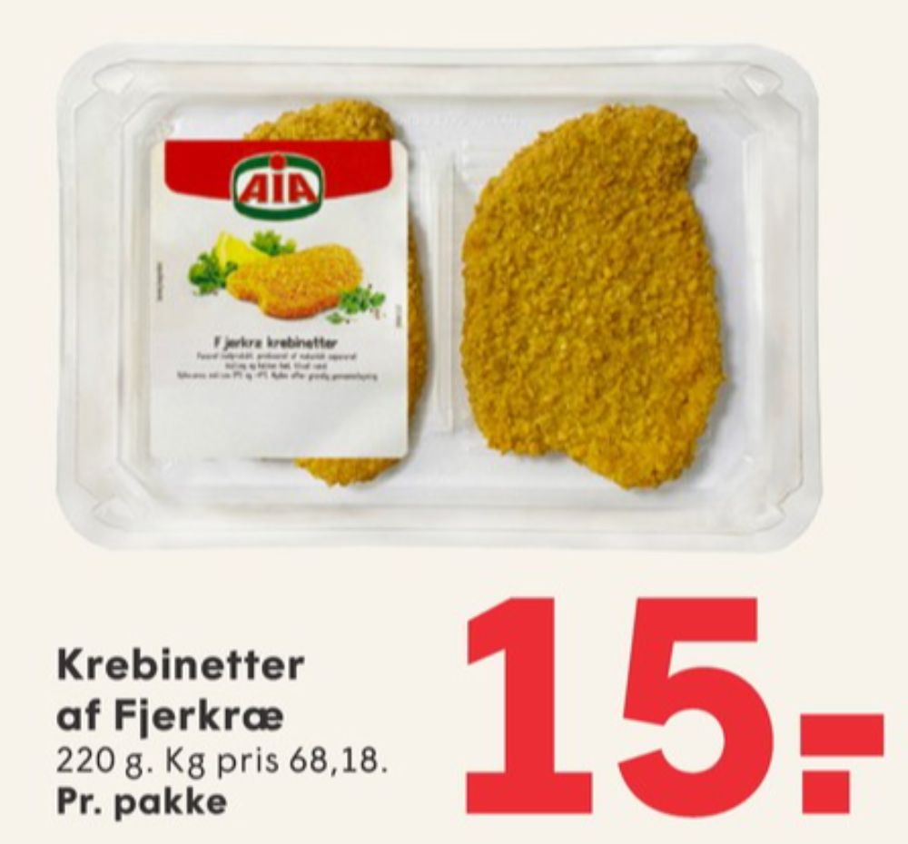 AIA, Krebinetter