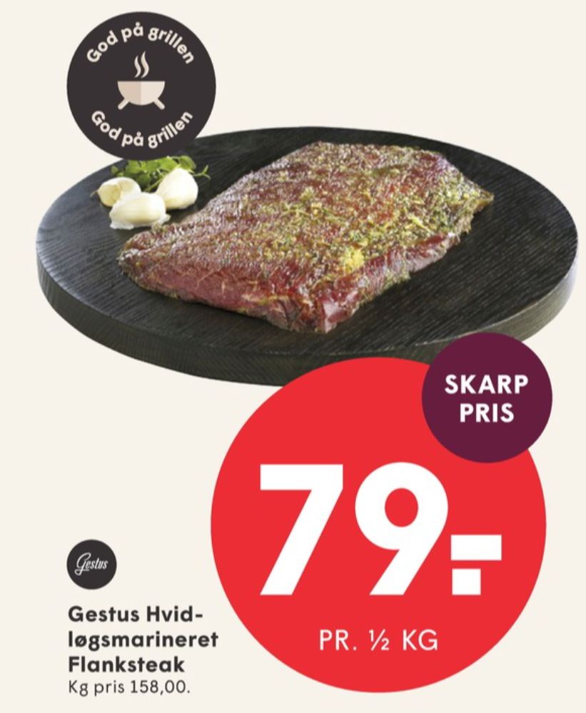 Gestus, Flanksteak