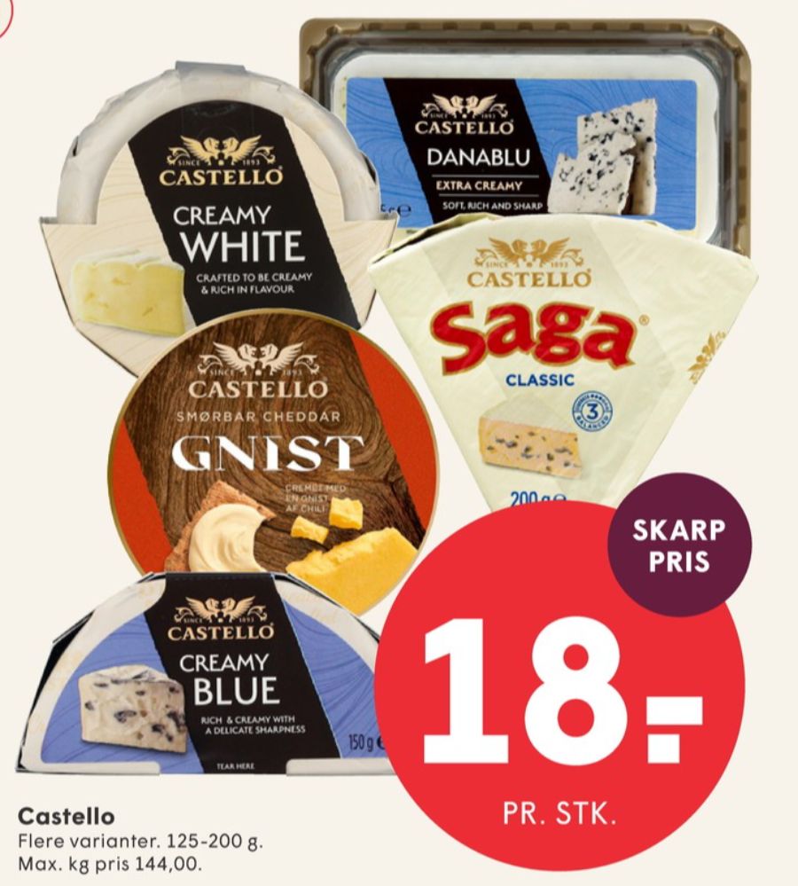 Castello Organic Blue, Skimmelost