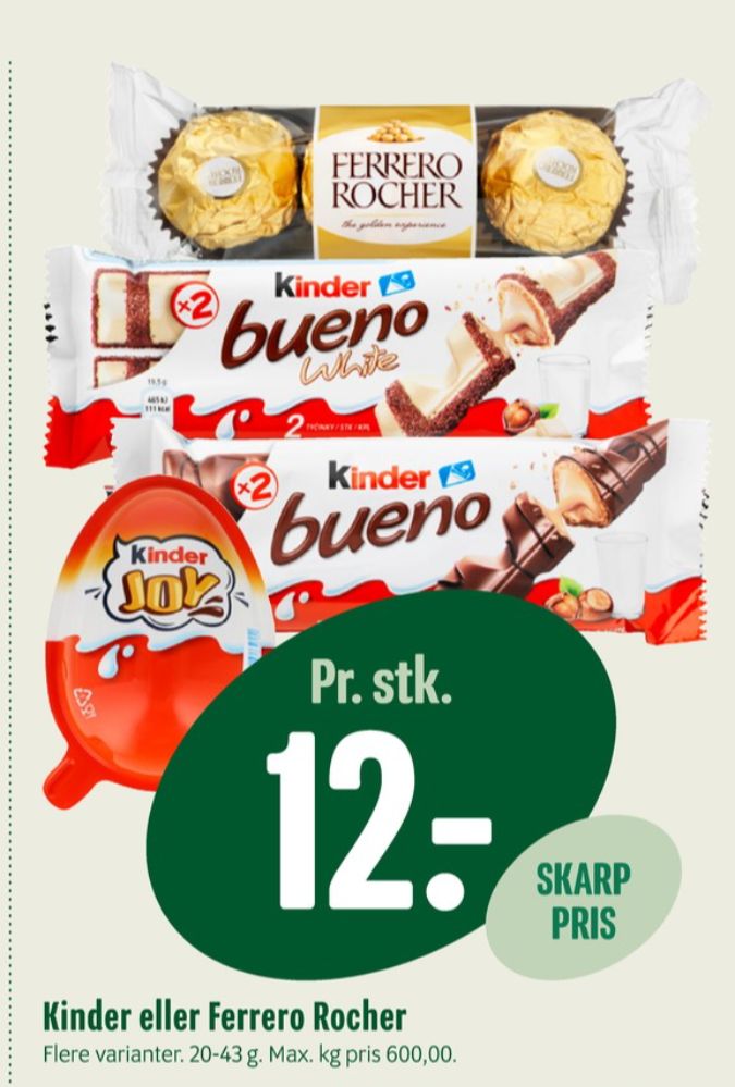 Ferrero Rocher, Dessertchokolade