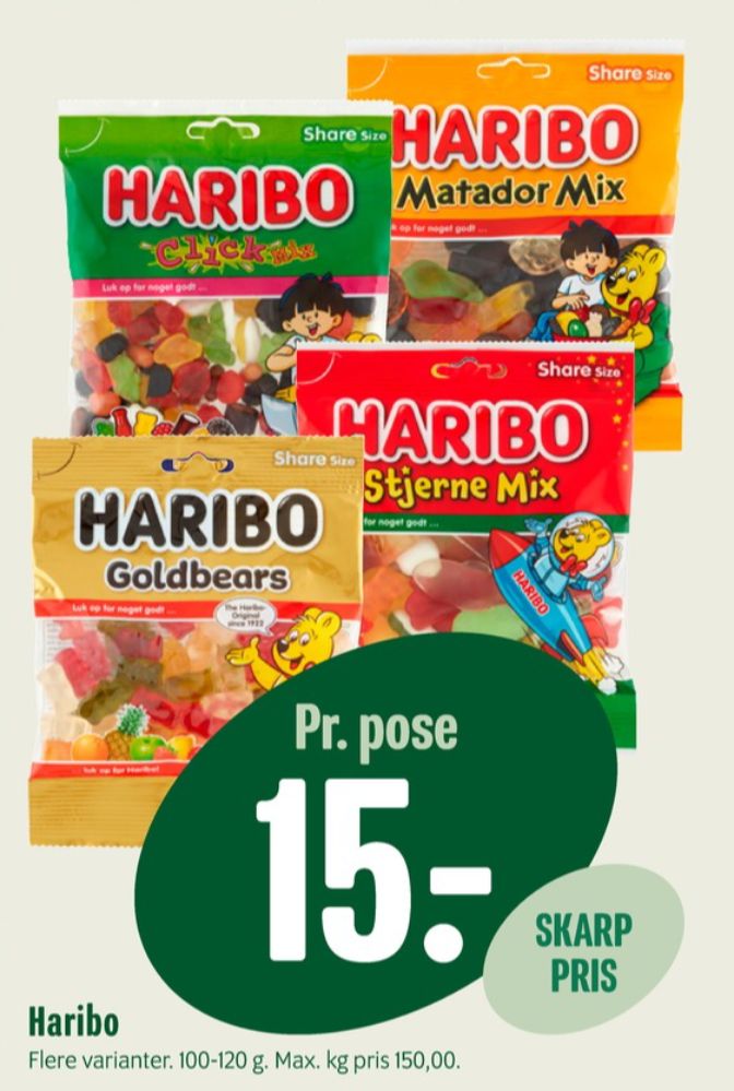 Haribo Click Mix, Slikposer