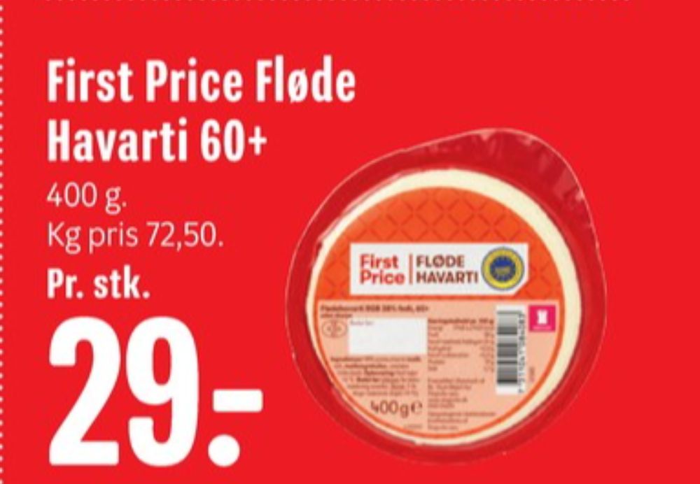 First Price, Havarti