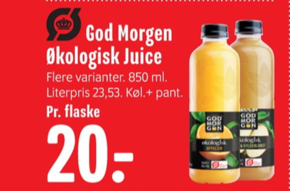 GodMorgen, Appelsin Nektar Juice