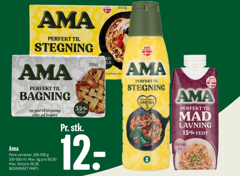 Ama, Margarine - flydende original