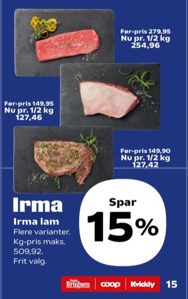 Irmas, Lam