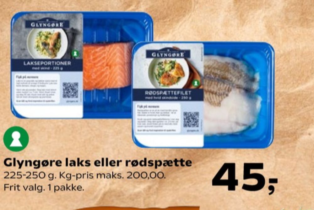 Glyngøre, Lakseportioner