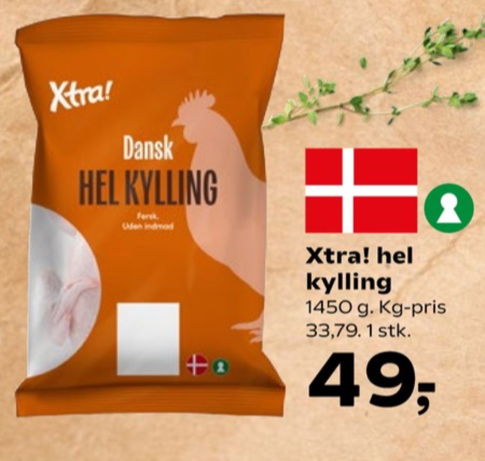 Xtra, Kylling