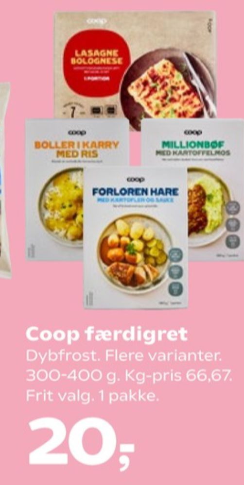 Coop, Forloren Hare
