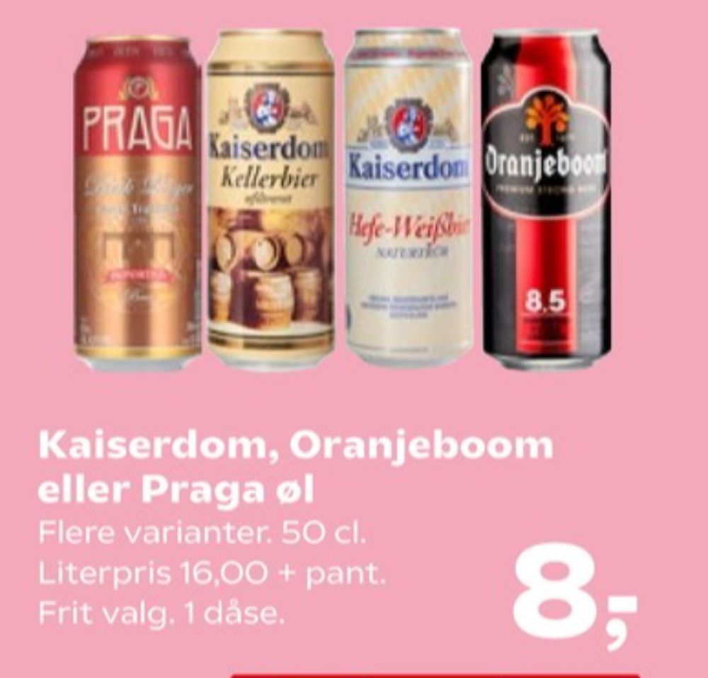Kaiserdom Hefe-Weisbier, Specialøl
