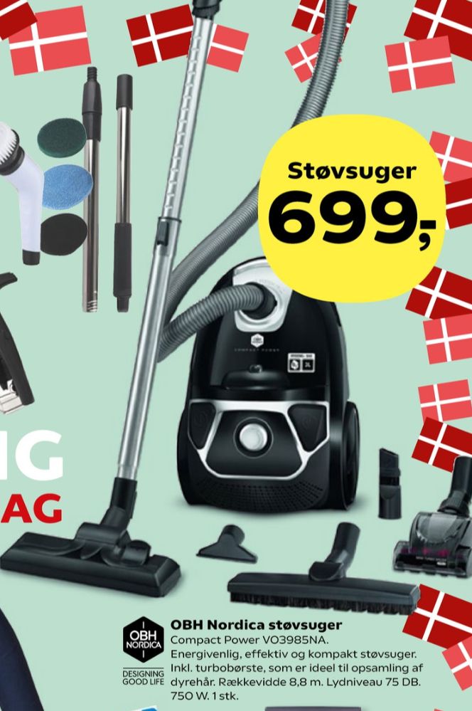 OBH Nordica, Støvsuger
