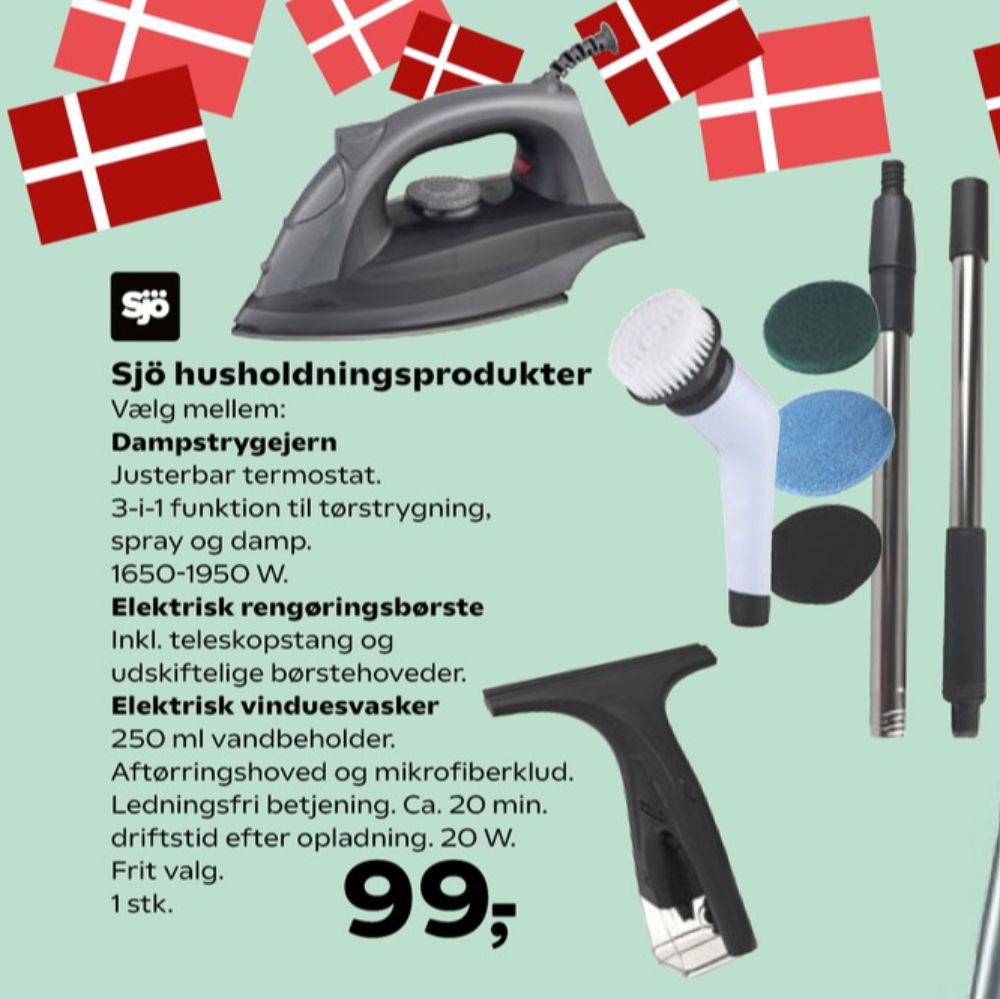 Sjö, Strygejern