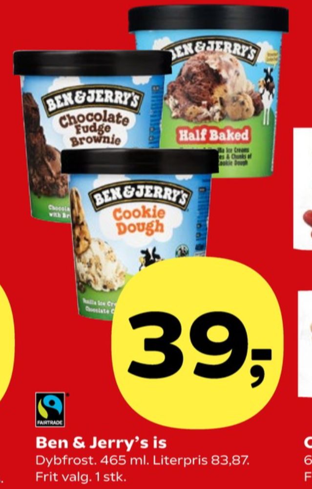 Frisko Ben & Jerry's, Cookie Dough is