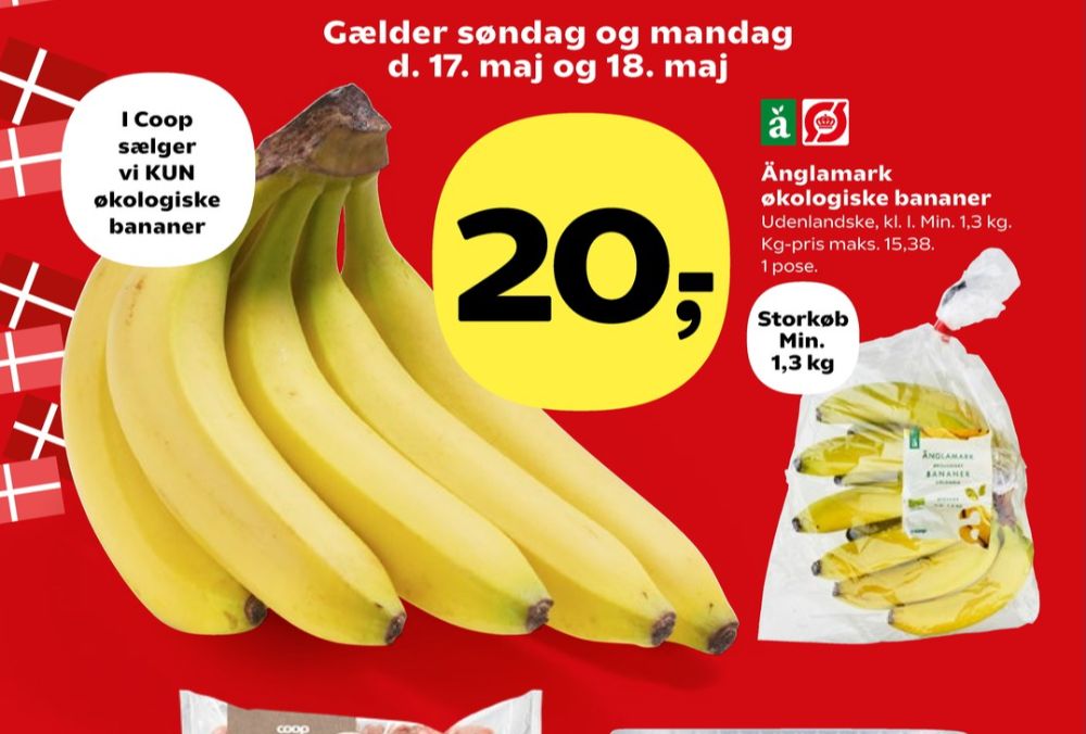 Änglamark, Bananer