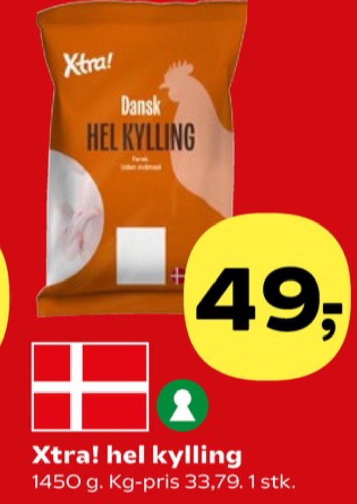 Xtra, Kylling