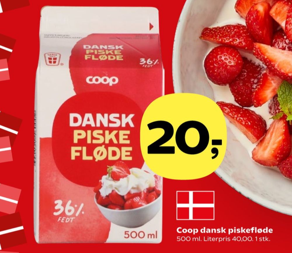 Coop, Piskefløde 36%