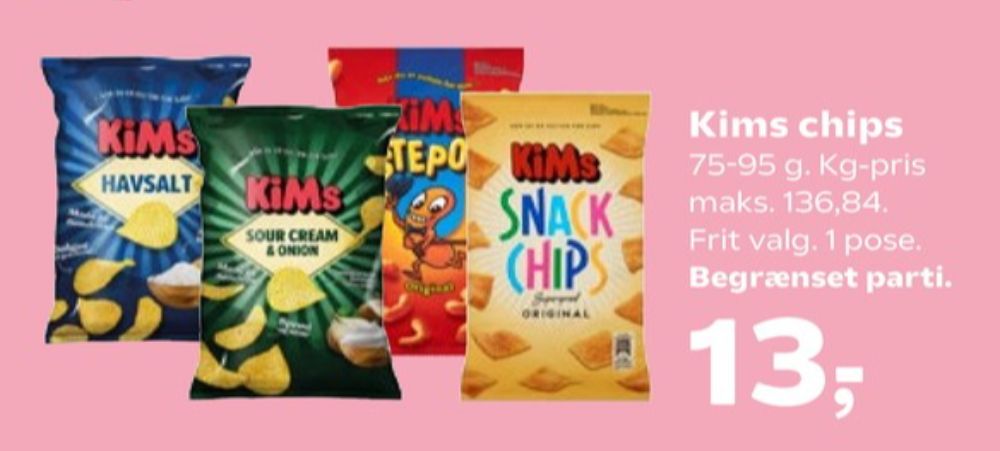 Kims, Sour Cream & Onion Chips