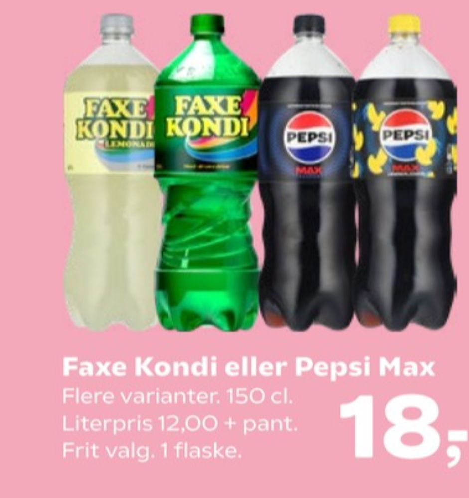 Pepsi Max, Cola
