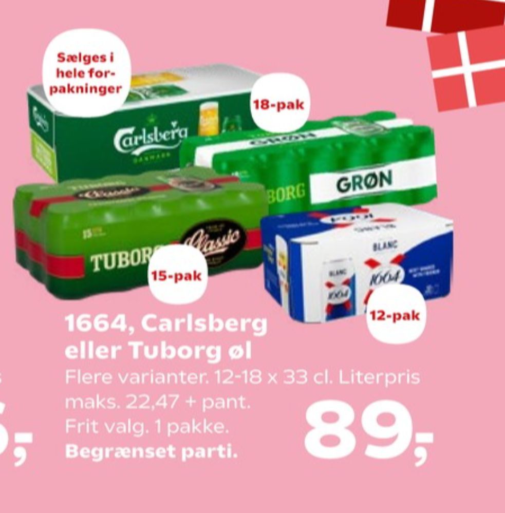 Tuborg Classic, Øl 15 pk.