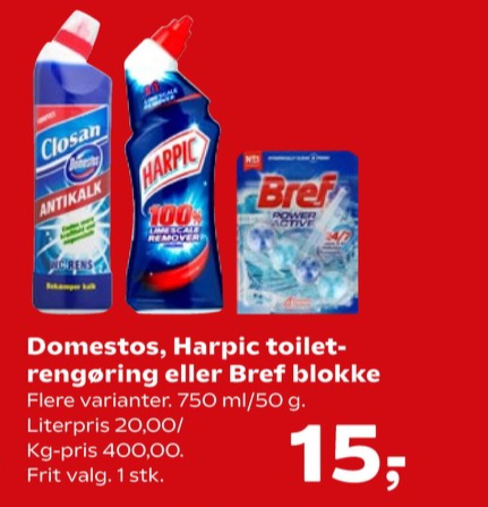 Domestos, WC-rens