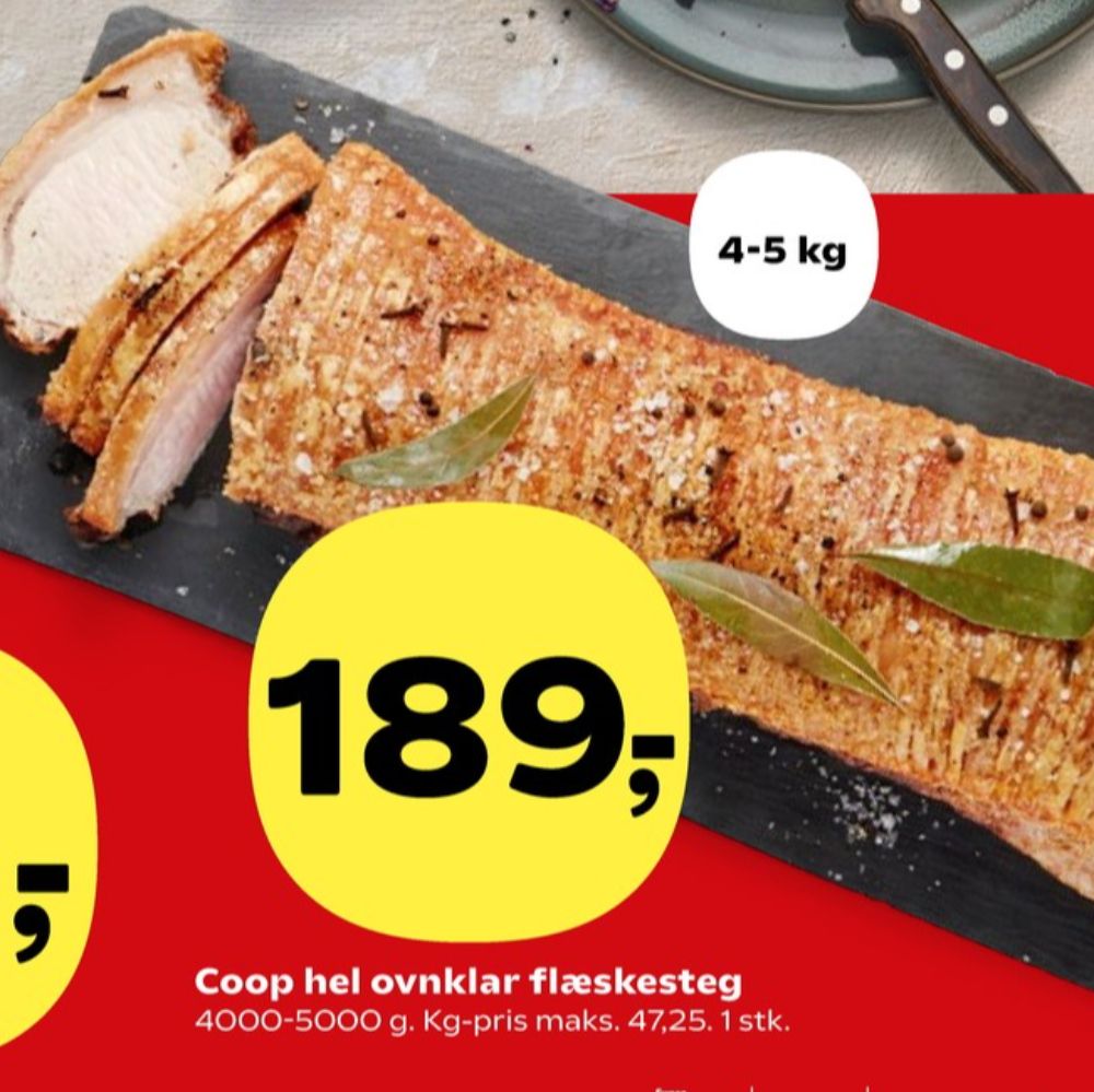 Coop, Flæskesteg