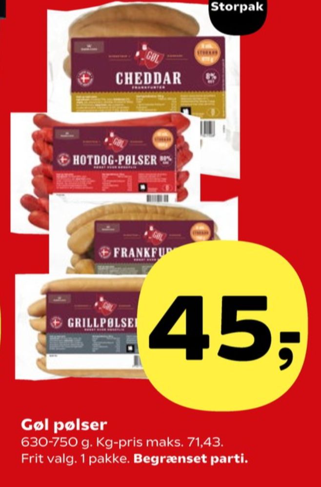 Gøl, Frankfurter