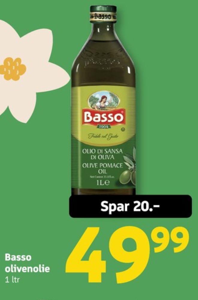 Basso, Olivenolie