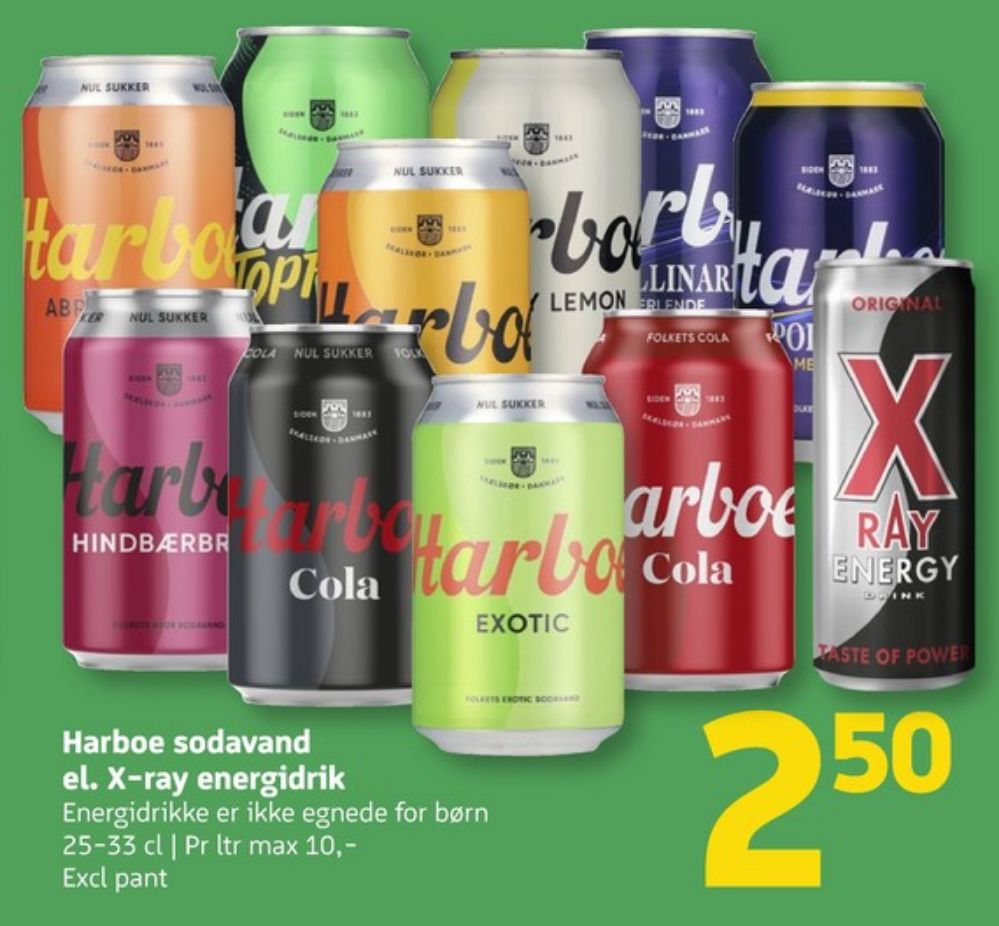 Harboe Hindbærbrus, Hindbærsodavand