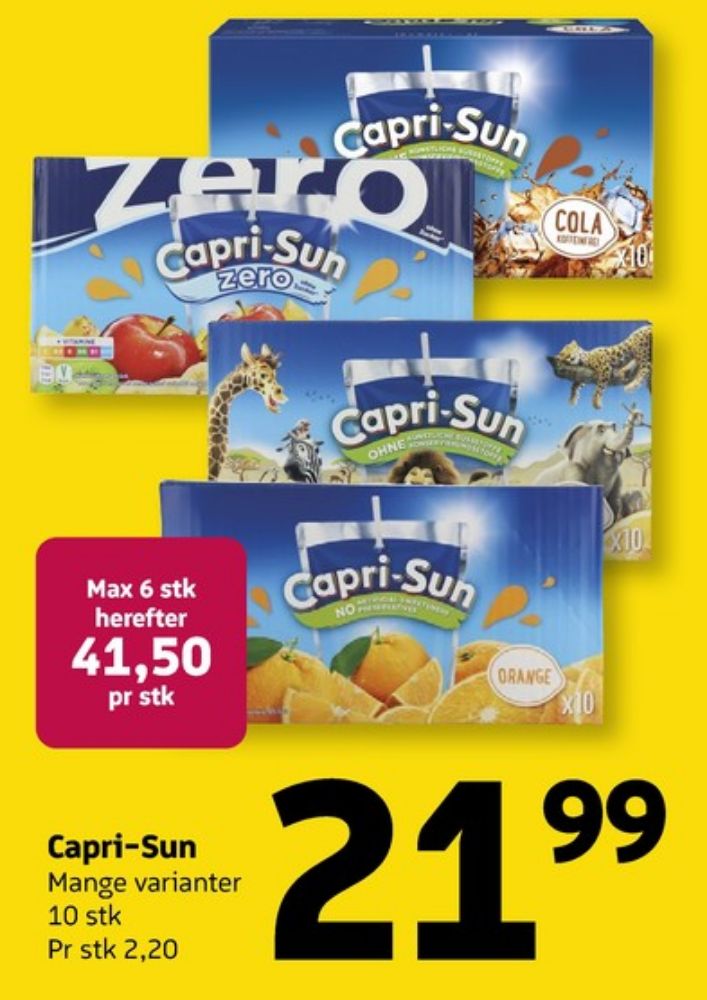 Capri-Sun, Frugtdrik Cola Mix
