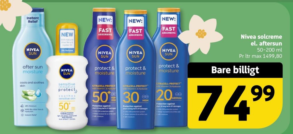 Nivea, Aftersun