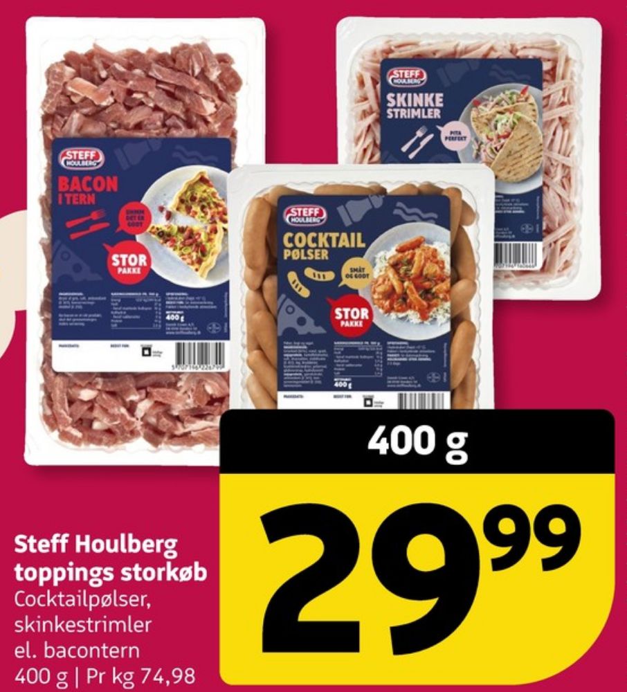 Steff Houlberg, Cocktailpølser