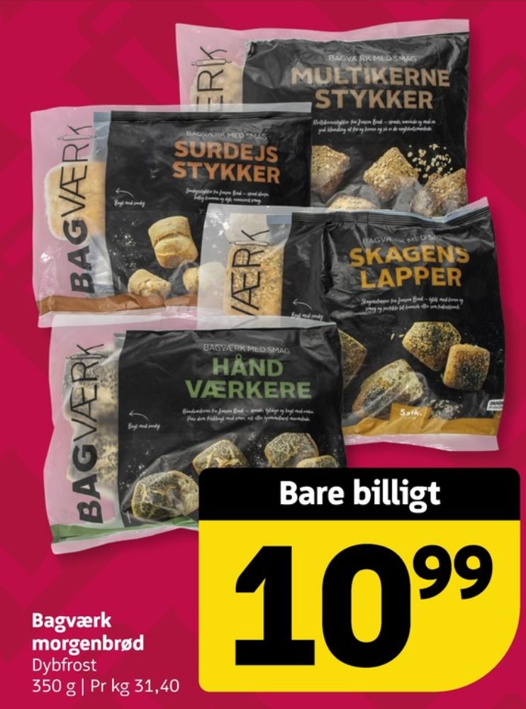 Bagværk, Multikernestykker