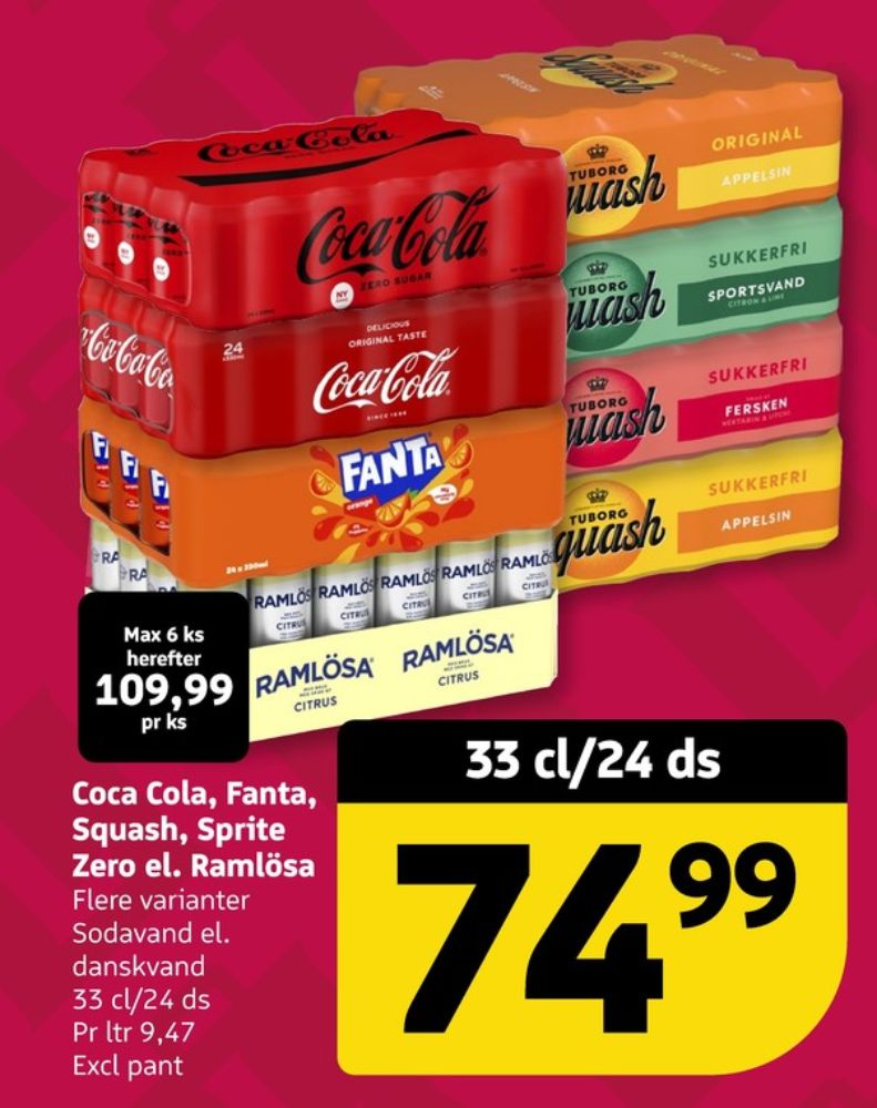 Coca Cola Zero, Cola 24 pk.