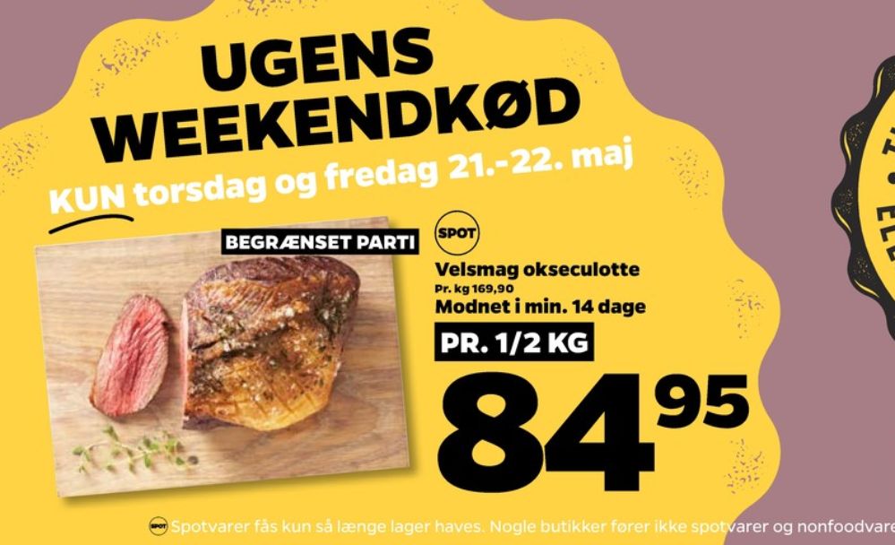 Velsmag, Okseculotte
