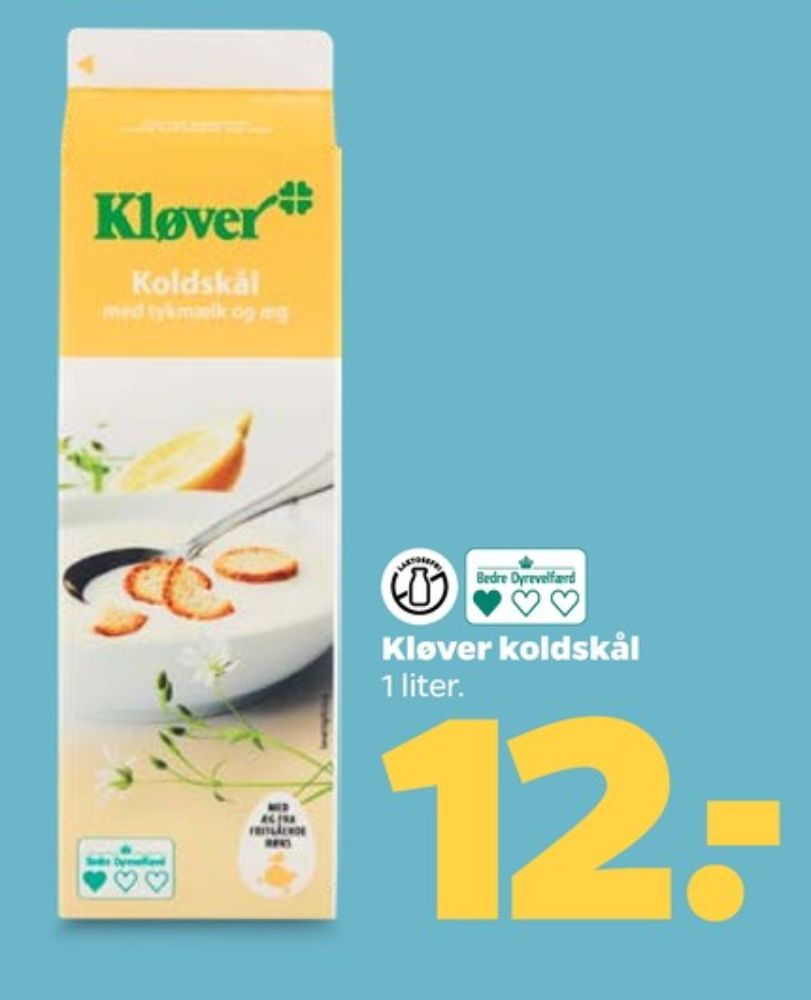Kløver, Koldskål Tykmælk & Æg