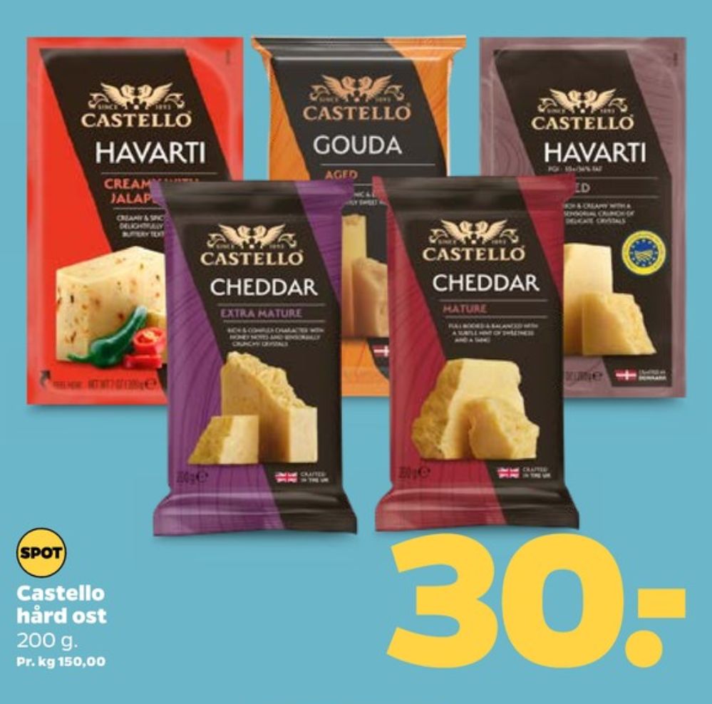 Castello, Havarti Extra Mature