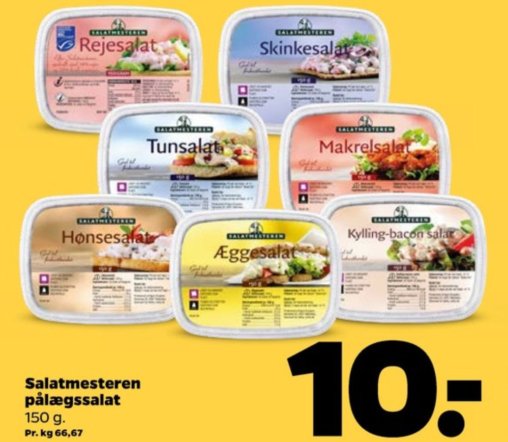 Salatmesteren, Kylling & Baconsalat