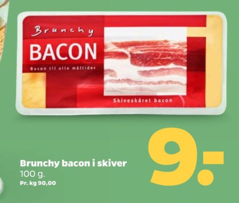 Brunchy, Baconskiver