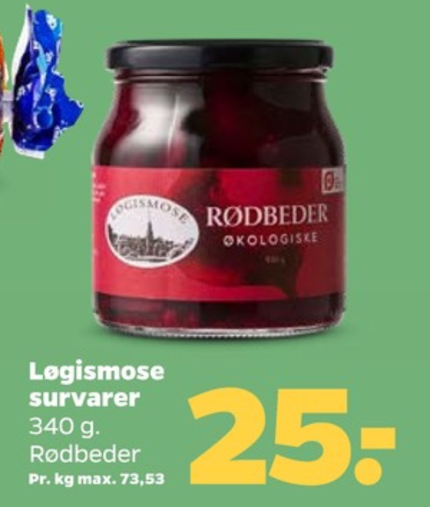 Løgismose, Rødbeder-syltet