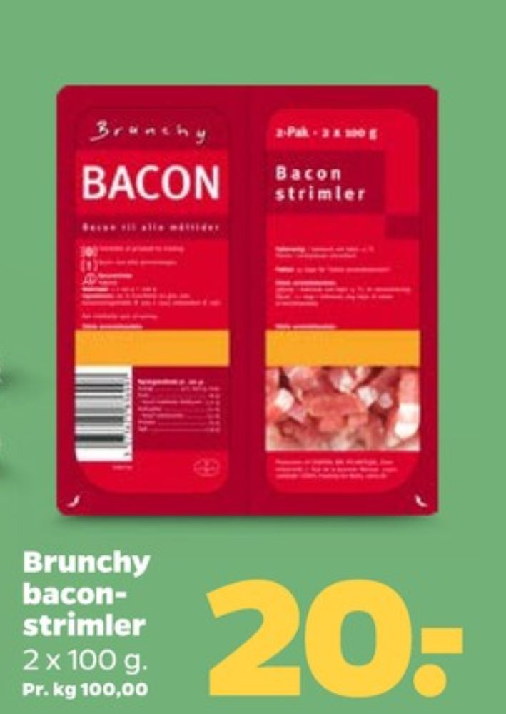 Brunchy, Bacontern