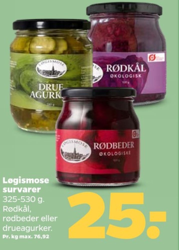 Løgismose, Rødbeder-syltet