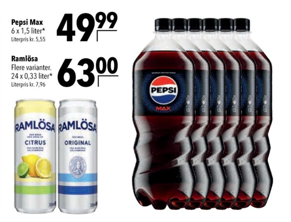 Pepsi Max, Cola