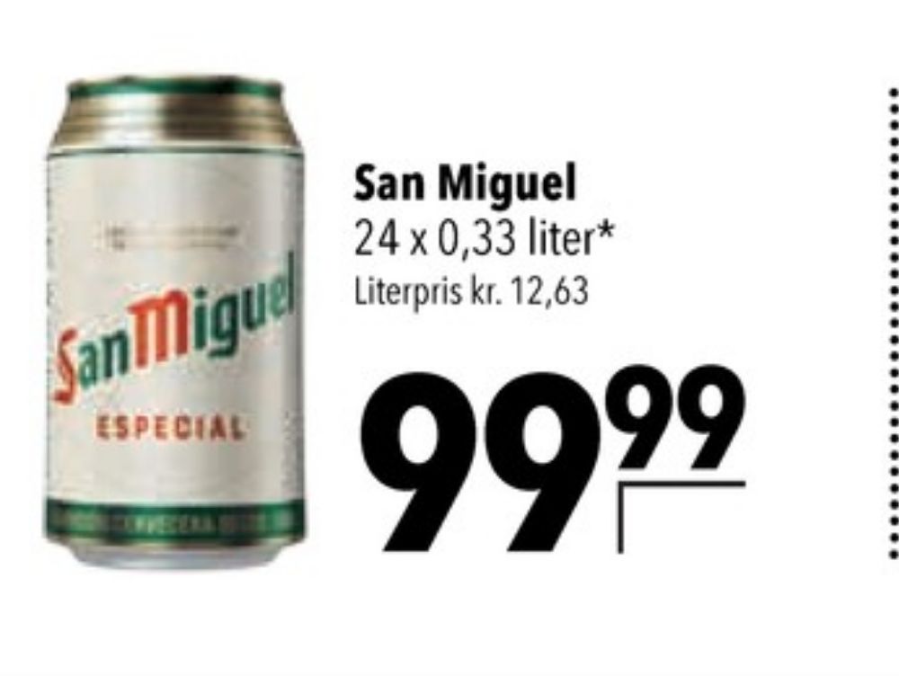 San Miguel, Specialøl 24 pk.