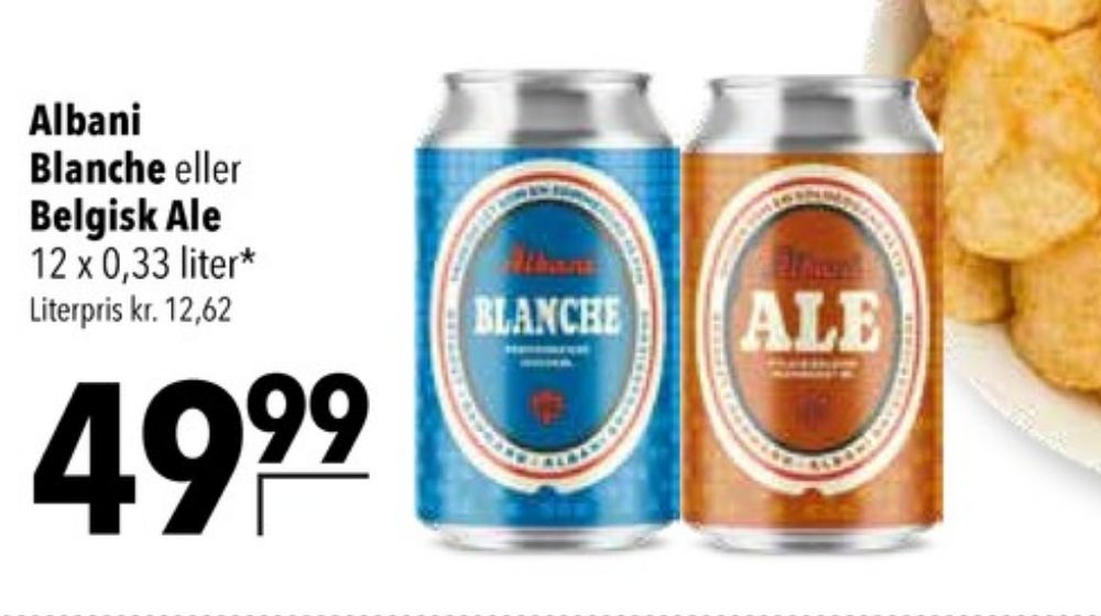 Albani Blanche, Specialøl 12 pk.