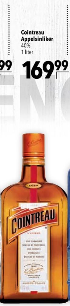Cointreau, Likør